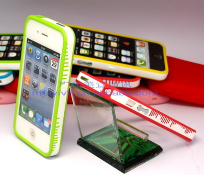 iPhone 4/4S 音乐谱双色边框保护壳——乐章色彩，守护经典
